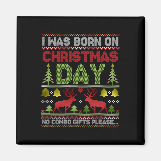 Imã Eu Era Nascer No Dia De Natal Sem Combo Apresentar (Frente)