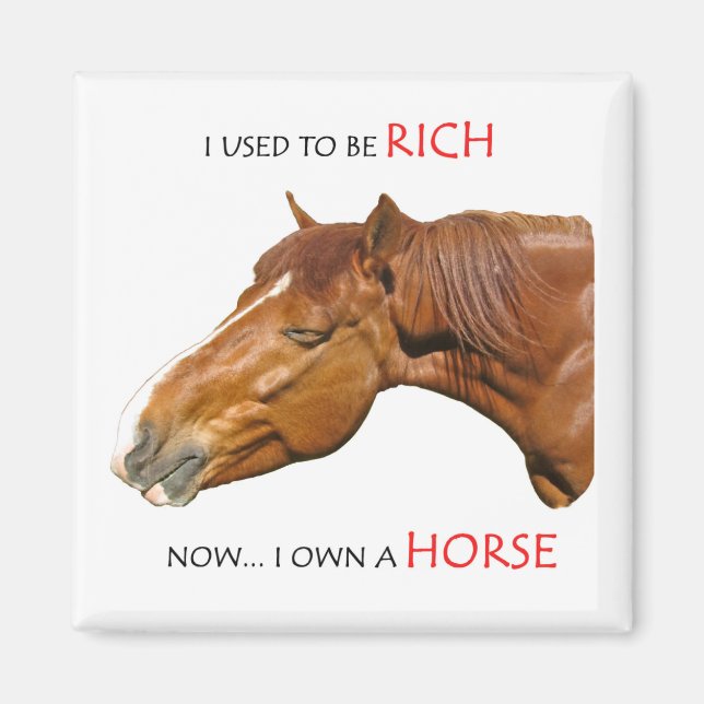 Imã Eu era rico (Frente)