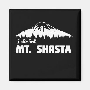 Imã Eu escalei Mt. Shasta