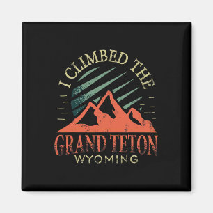 Imã Eu Escalei O Grand Teton Montanhismo Caminhada Gra