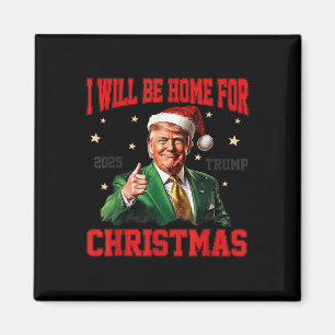 Imã Eu Estarei Em Casa Para O Natal Engraçado.