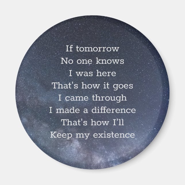 Imã Eu Estava Aqui (Frente)