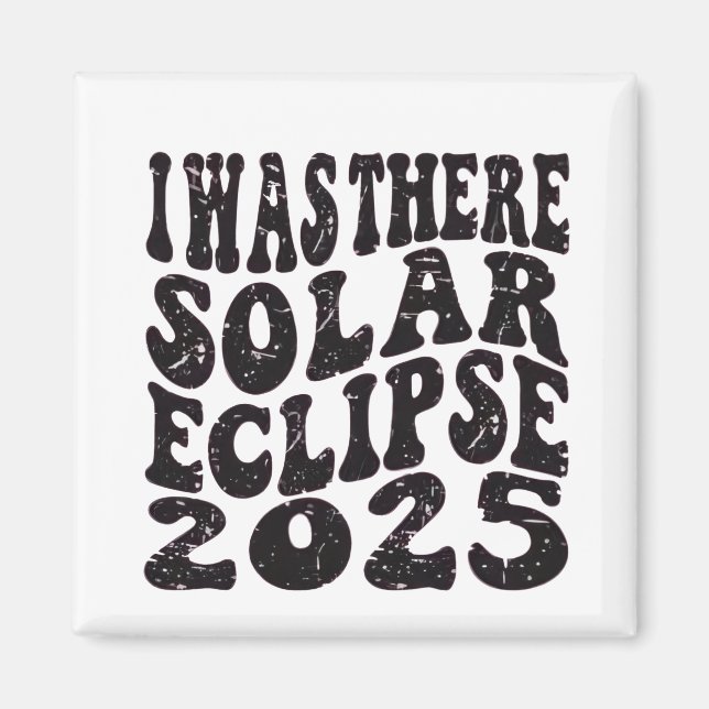Imã Eu Estive Lá Eclipse Solar 2025 Eclipse Parcial  (Frente)