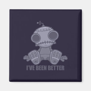 Imã Eu Estive Melhor Sad Robot Cartoon