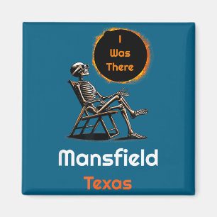 Imã Eu Estive no Eclipse Solar Mansfield Texas Lá