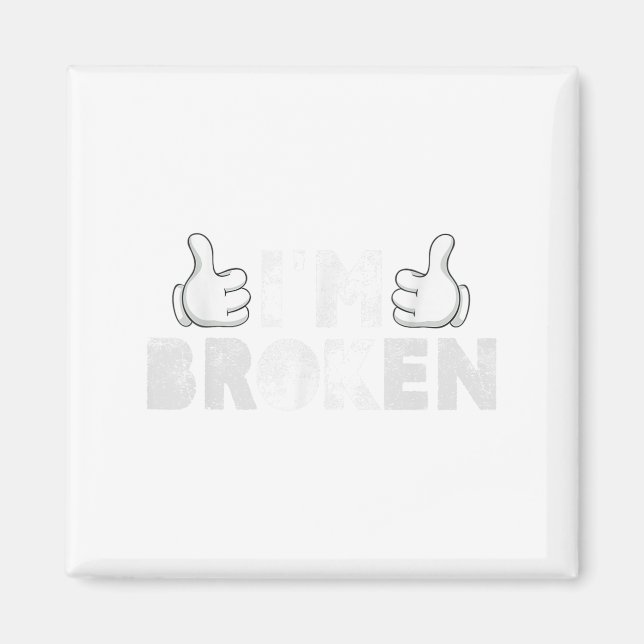 Imã Eu estou bem, eu sou a Prevenção de Suicídio Quebr (Frente)