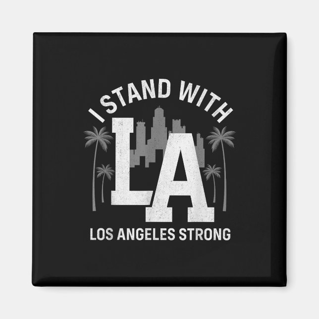 Imã Eu Estou Com La California Los Angeles  (Frente)