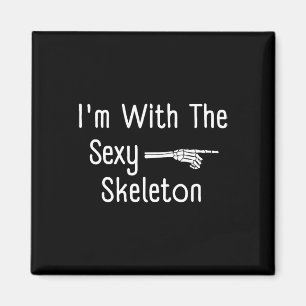 Imã Eu estou com o meu esqueleto... Fodida de Hallowee