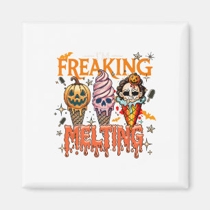 Imã Eu estou derretendo Sorvete de Halloween Mo