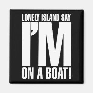 Imã Eu estou em um barco
