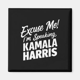 Imã Eu estou falando Kamala Harris Big Girl Power Pa