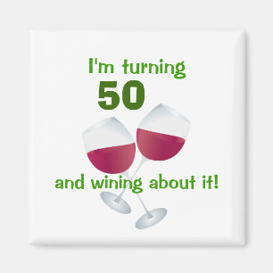 Imã Eu estou girando 50 e wining sobre ele ímã