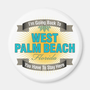 Imã Eu estou indo para trás a (West Palm Beach)