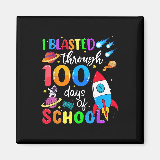 Imã Eu Explodi Por 100 Dias De Escola 100º Dia De Chá (Frente)