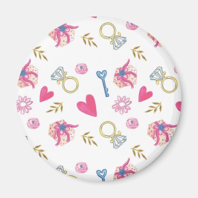 Imã Eu faço padrão II (Frente)