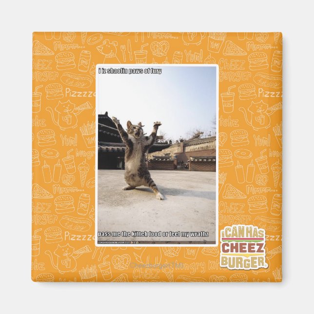 Imã Eu faço palhaços de fúria (Frente)