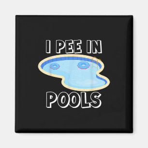 Imã Eu Faço Xixi em Piscinas Piadas Engraçadas Frases