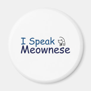 Imã Eu falo meownês