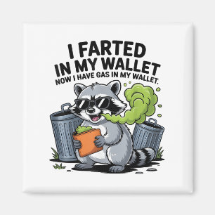 Imã Eu Fartei A Minha Carteira Agora Tenho Um Raccoon