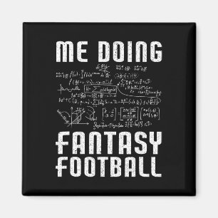 Imã Eu Fazendo o Dia de Draft de Futebol Fantasia Engr