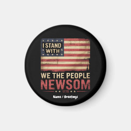 Imã Eu fico com Gavin Newsom Supporter Unite