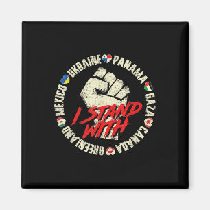 Imã Eu fico com o Canadá Groelândia México Panamá Gaza