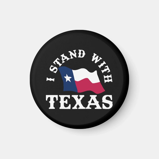 Imã Eu Fico Com O Texas (Frente)