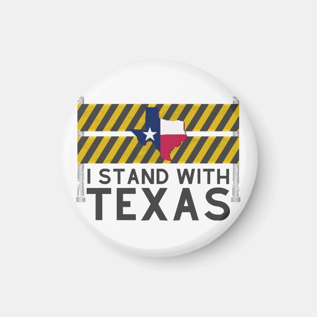 Imã Eu Fico Com O Texas (Frente)
