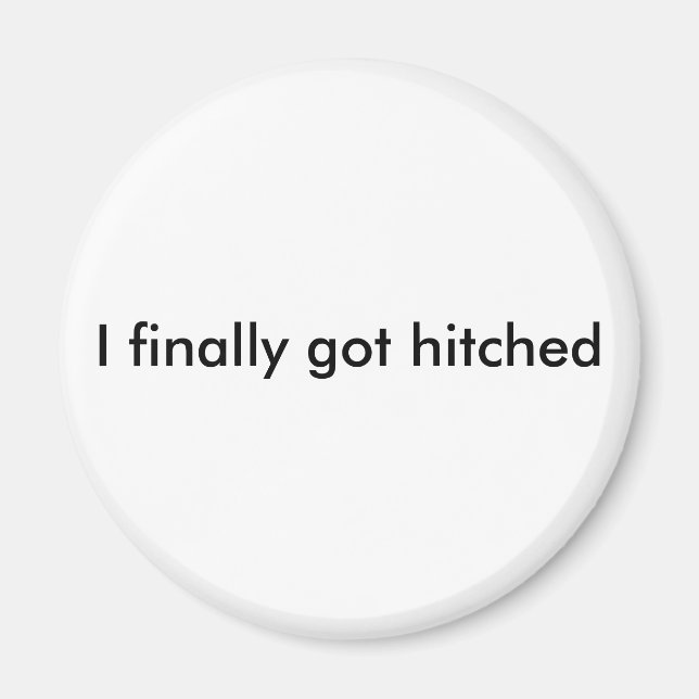 Imã Eu finalmente consegui um ímã (Frente)