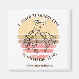 Imã Eu fiquei na Cowboy Casa Magnet