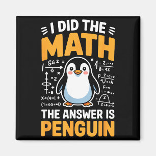 Imã Eu Fiz A Matemática A Resposta É Pinguim Lógica Di