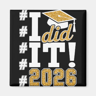 Imã Eu Fiz Isso Graduado 2026 Engraçado Hashtag de Gra