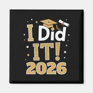 Imã Eu Fiz Isso Turma De 2026 Graduação Ouro Graduado