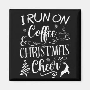 Imã Eu Funciono Com Café E Alegria De Natal