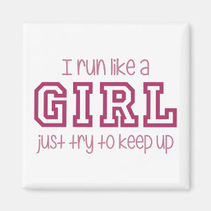 Imã Eu funciono como uma tentativa da menina apenas