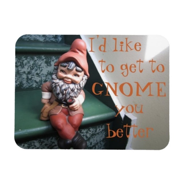 Ímã Eu gostaria de ir ao GNOME, melhor Magnet (Horizontal)