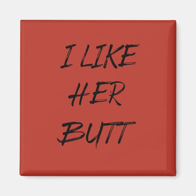 Imã eu gosto da bunda dela (Frente)