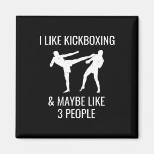 Imã Eu Gosto de Kickboxing E Talvez 3 Pessoas Achem Ma