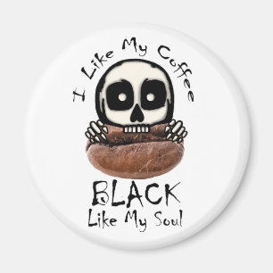 Imã Eu gosto de meu preto do café