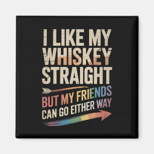 Imã Eu Gosto de Meu Whisky Puro Mas Meus Amigos LGBTQ
