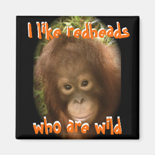 Imã Eu gosto de Redheads selvagens