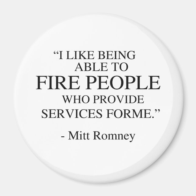 Imã Eu gosto de ser capaz de disparar pessoas (Frente)