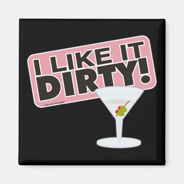 Imã Eu gosto dele, imbecil. (Frente)