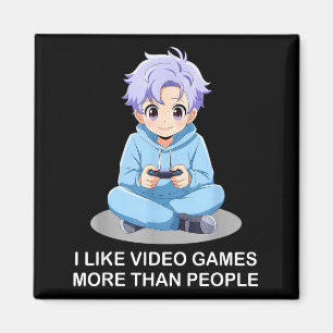 Imã Eu Gosto Mais de Video Games do que de Pessoas Gam