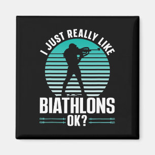 Imã Eu Gosto Muito De Biathlons Ok Esporte Biathlon Bi