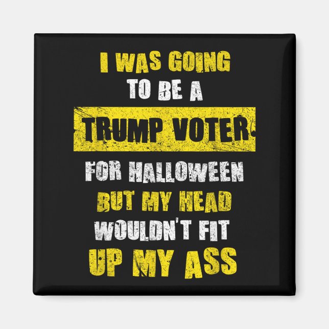 Imã Eu Iria Ser Um Eleitor I Funny Halloween (Frente)