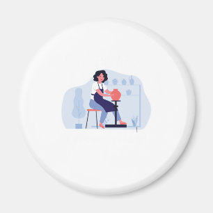 Imã Eu Jogo Coisas Cerâmicas Cerâmicas Porcelana Prese