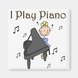 Imã Eu jogo o ímã do piano