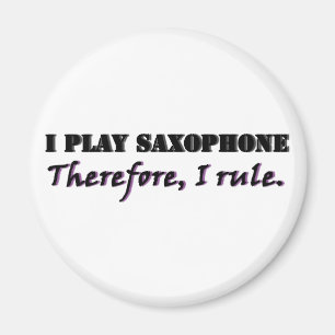 Imã Eu jogo o saxofone…