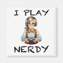 Eu jogo uma garota nerd